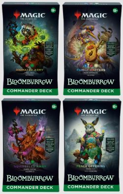 CARTE MAGIC OF THE GATHERING - MTG BLOOMBURROW COMMANDER ASST